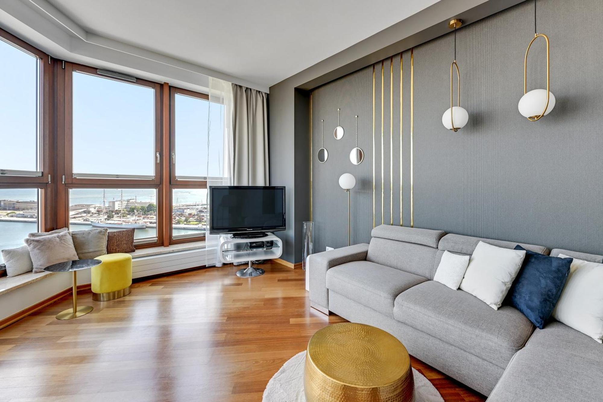Ferienwohnung Sea Towers Gdynia Exterior foto