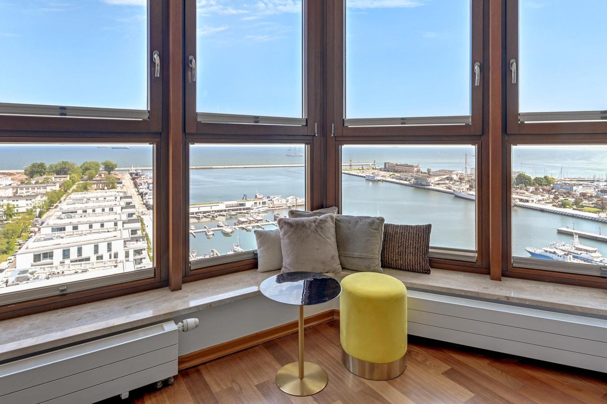 Ferienwohnung Sea Towers Gdynia Exterior foto